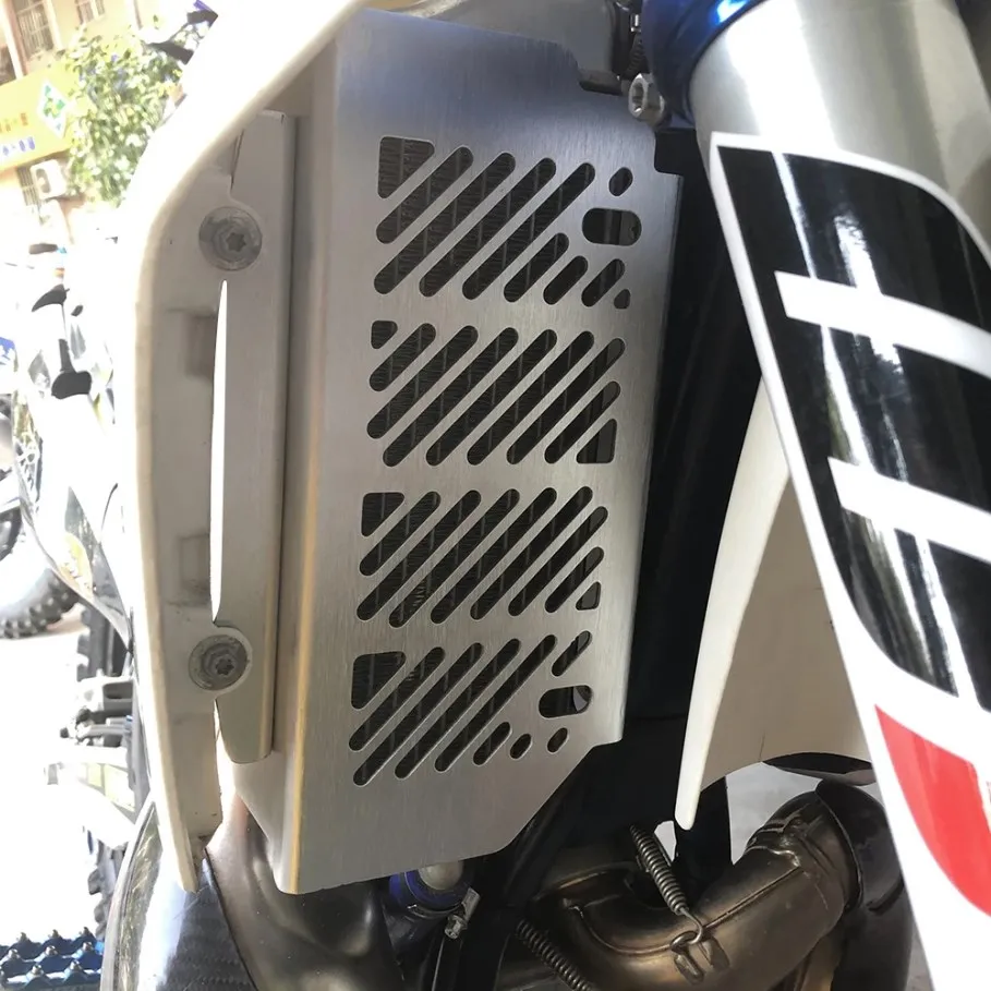 

For Husqvarna FC TC FE TE FX TX 125 250 300 350 450 501 501S 2017 2018 2019 2020 2021 2022 2023 Radiator Guard Grill Protector