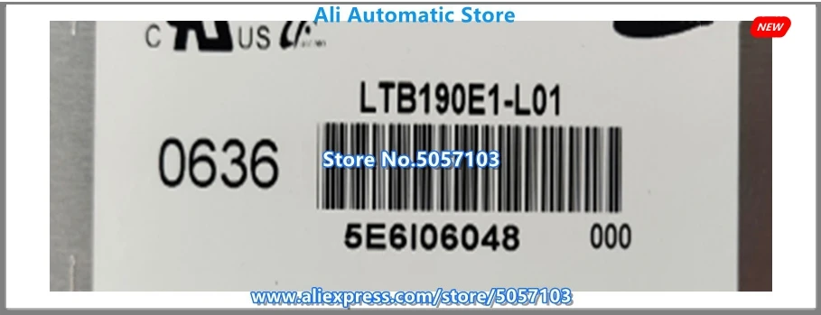 LTB190E1-L01 Painel de tela LCD de 19 polegadas novo