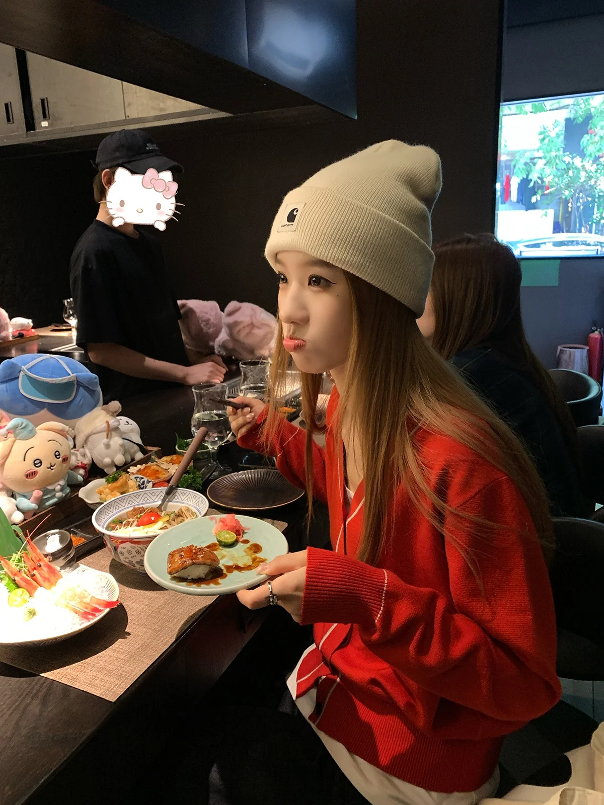 

Xiangai Non-spicy Loose Knitwear Cardigan Women's Autumn Sle V-ne Long Sve Warmth Emitting Online Exclusive Faion