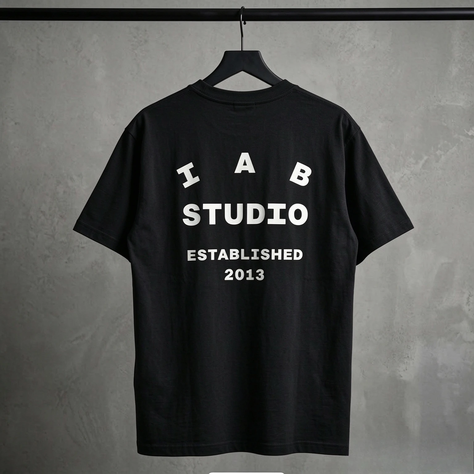 2026 New Pop Family Matching Unisex Oversized T Shirt Back Text Print Crew Neck Cotton Tee Streetwear Casual Daily Top