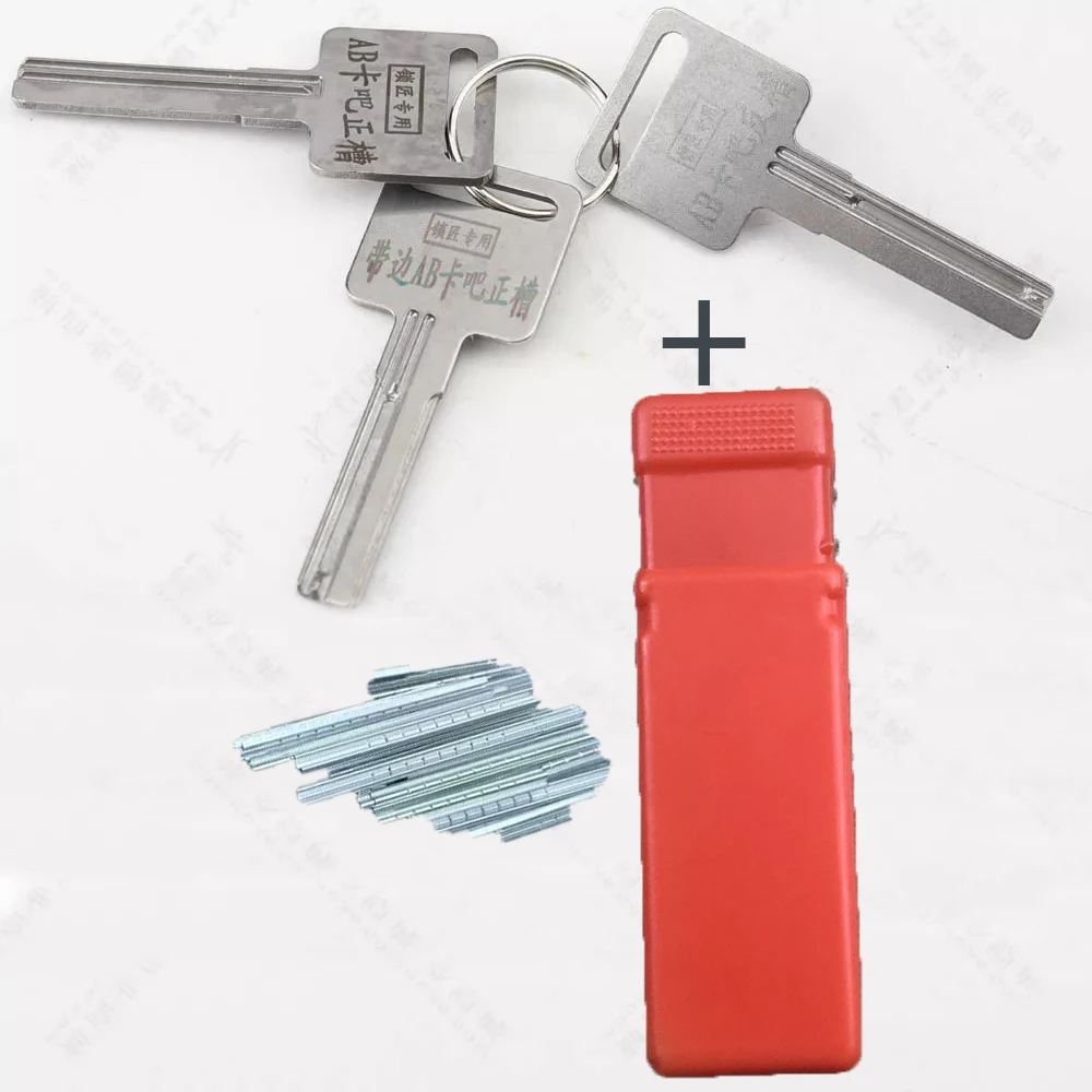 Imagem -05 - Universal Power Key para ab Locks Bolso Tin Foil Tool Serralheiro Repair Tools Grupo Porta Lock Keys Pcs por Lote