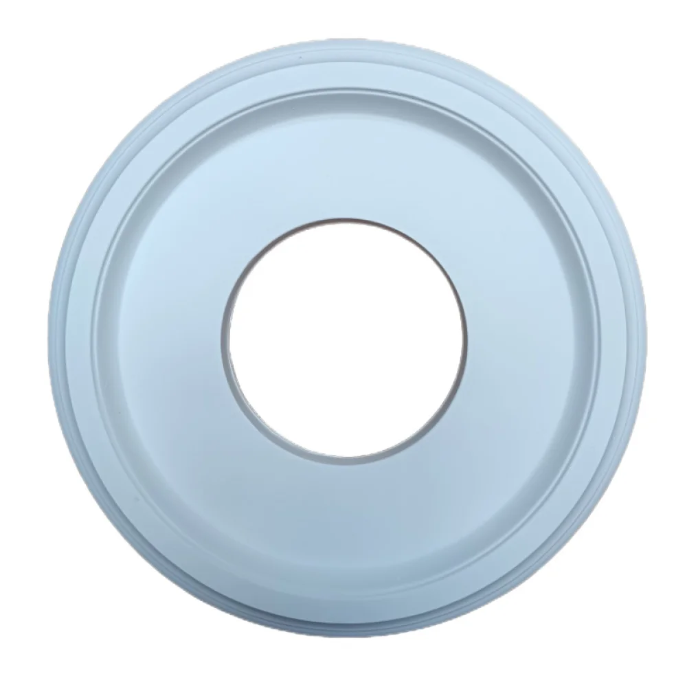 French Style PU Ceiling Medallion Round Decorative Base For Living Room Bedroom Dining Room Interior Lighting Fixture Plate
