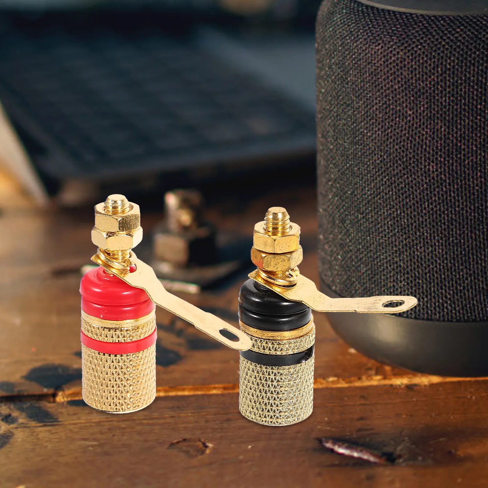 6 pcs Wire Terminal Electrical Connector Connectors Halloween Christmas New Year Banana Plugs Terminal Speaker Box Terminals