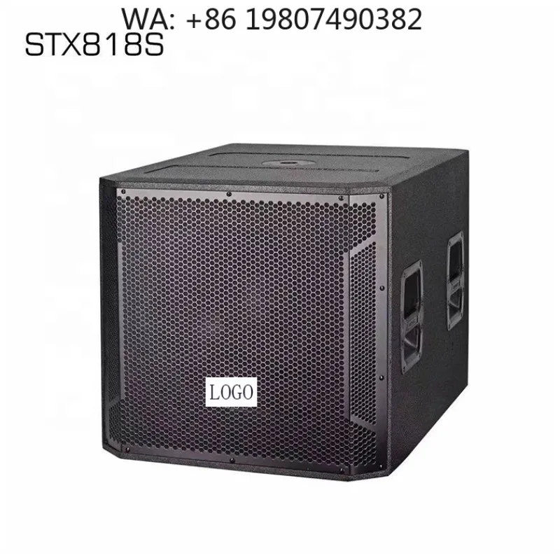 

18 Inch High Power Powered Subwoofer Heavy Bass Professional Stage Outdoor Entertainment Audio Sound System
