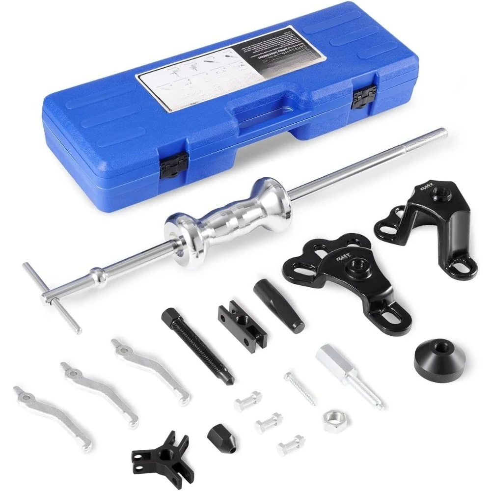 

Orion Motor Tech 9-Way Slide Hammer Puller Set, Front Wheel Hub Bearing Remover & Rear Wheel Axle Hub Dent Shaft Puller Tool Kit