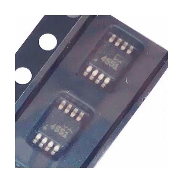 Silk Screen Amplifier Patch, THS4551IDGKR, THS4551IDGKT, 4551, original e genuíno