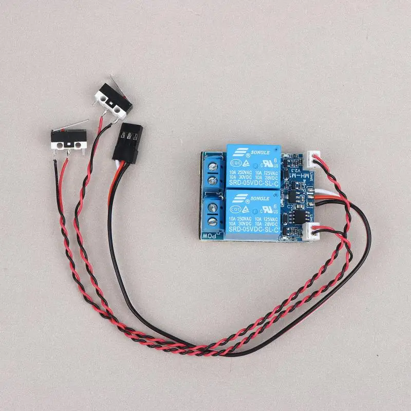 1-Channel Servo Signal Input Model Aircraft Motor Forward And Reverse Controller Relay 10A Support 5-12V Receivers