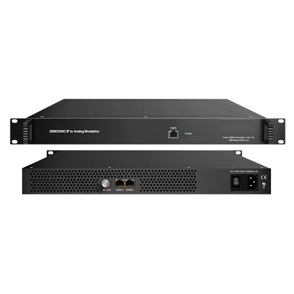 DSM2500C 32 in 1 IP to Analog Modulator put NTSC PAL BG SECAM TV Broadcasting Equipment