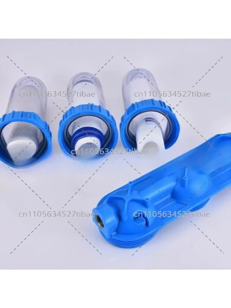10 Inch 3 Stage Water Filter Cartridge Replacement for Kitchen Household Water Purifier Filter Element