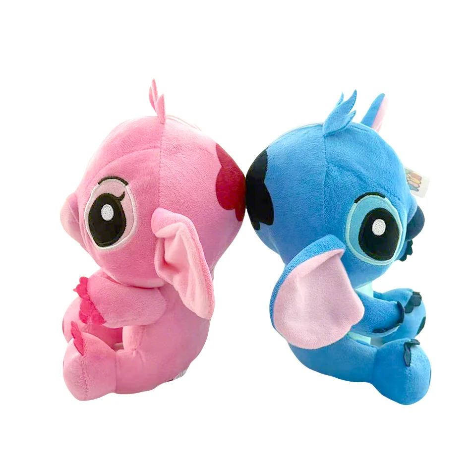 13-20cm Plush Stitch Baby Movie Cartoon Model Doll Children Action Figures Stuffed Toys Pendant Gifts