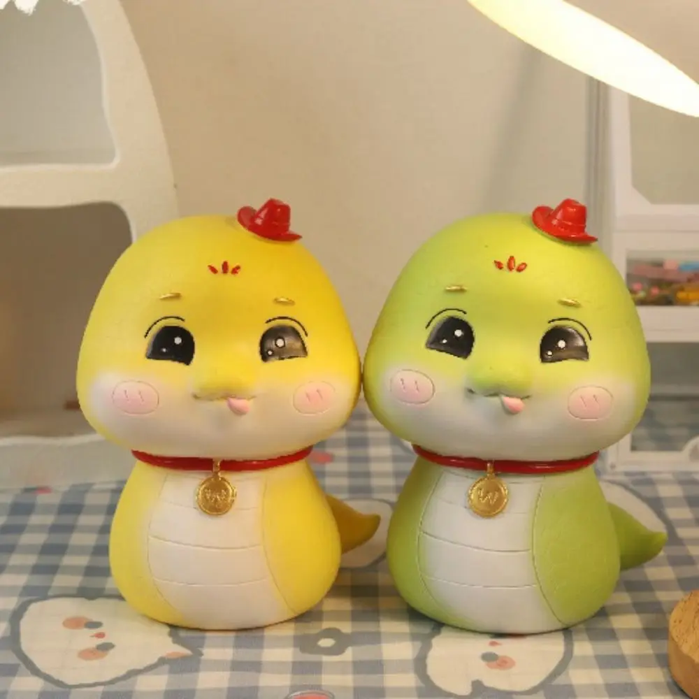 

Large Capacity Zodiacs Snake Piggy Bank Money Saver Save Money Zodiacs Snake Money Jar Cute Cartoon Snake Coin Storage Box
