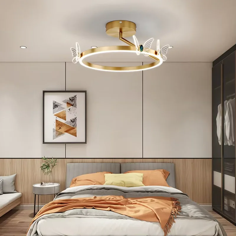 Modern led ceiling bedroom living room lighting Nordic simple Led ceiling light