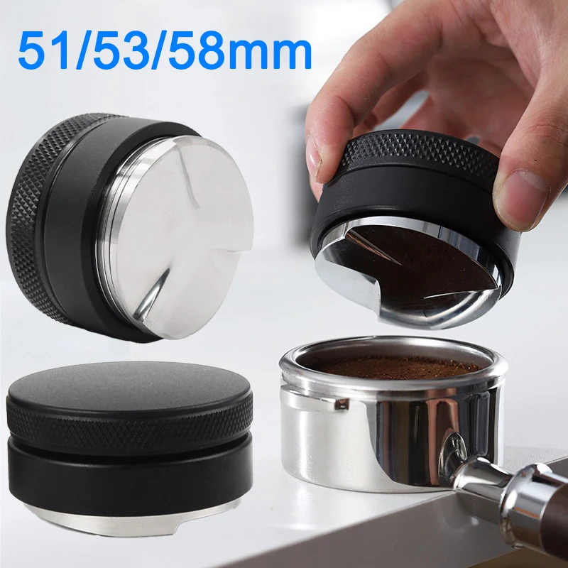 51/53/58mm Coffee Tamper Coffee Distributor Espresso Distribution Tool Espresso Machine Accessories for Coffee Shops Kitchen