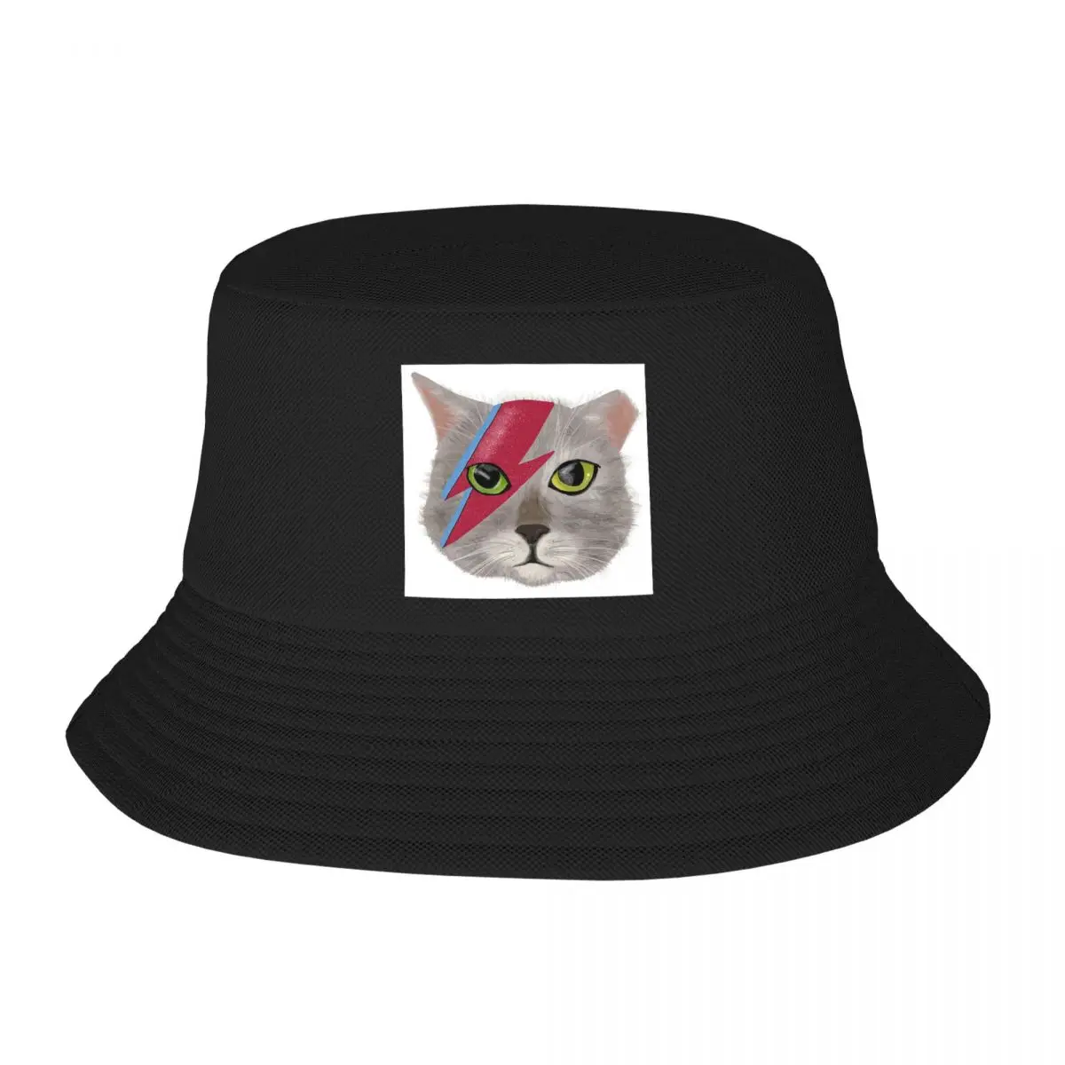 Ziggy Cat Bucket Hats Panama For Man Woman Bob Hats Cool Fisherman Hats Summer Beach Fishing Unisex Caps