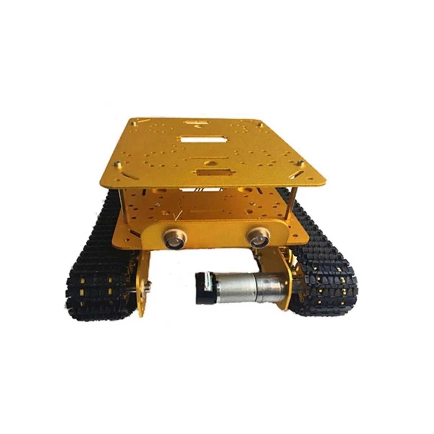 Inteligentny metalowy czołg RC z amortyzacją Gąsienicowy pojazd gąsienicowy Rama podwozia Platforma łożysk gąsienicowych, serwa, sterowanie