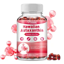 Astaxanthin 12mg - Supports Eye Cardiovascular Joint, Immunity and Skin Health, Antioxidant