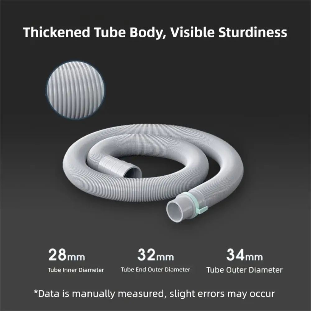 مرنة 1 متر 3 متر 5 متر غسالة خرطوم الصرف إيفا مرنة غسالة صحون خرطوم الصرف تمديد الأنابيب المموج غسالة التفريغ أنبوب