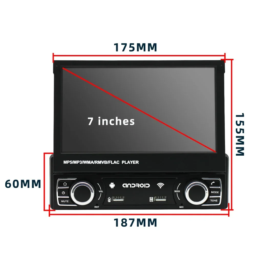 Auto Radio General Car Models Double Din Cassette Player MP3/WMA/WAV Remote Contract Multiple Car Radio