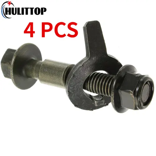 Imagen 1 del producto 4 Uds 12mm 10,9 nivel tornillo Camber perno alineación de rueda de coche perno Camber tornillo de arco tornillo excéntrico herramientas de reparación de ajuste de Metal