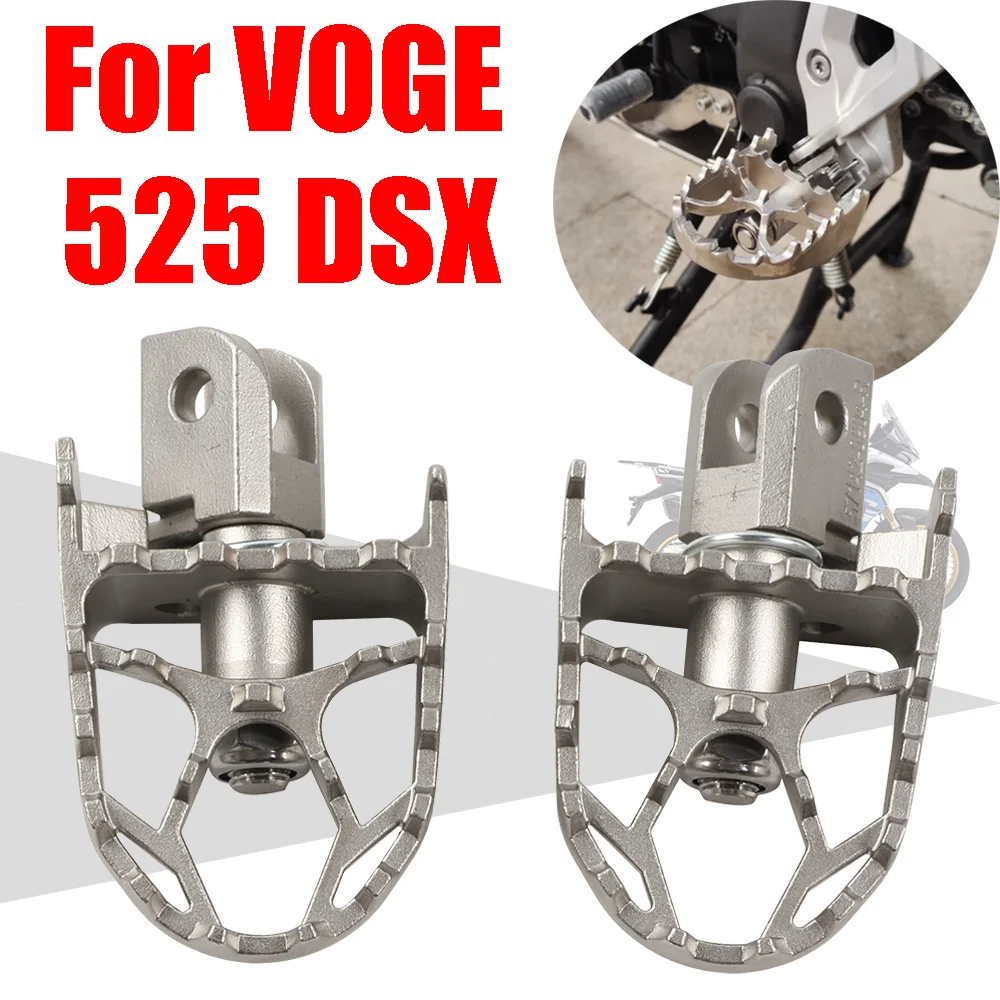 

For Loncin VOGE Valico 525DSX DSX525 DS525X DSX 525 DSX DS X Accessories Rotatable Footrest Footpegs Foot Pegs Foot Rests Pedal