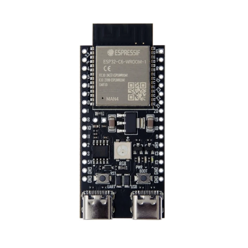 ESP32-C6-DevKitC-1 ESP32-C6 Kern platine wifi6 ble ZigBee-kompatible ESP32-WROOM serien module für verschiedene iot-Szenarien