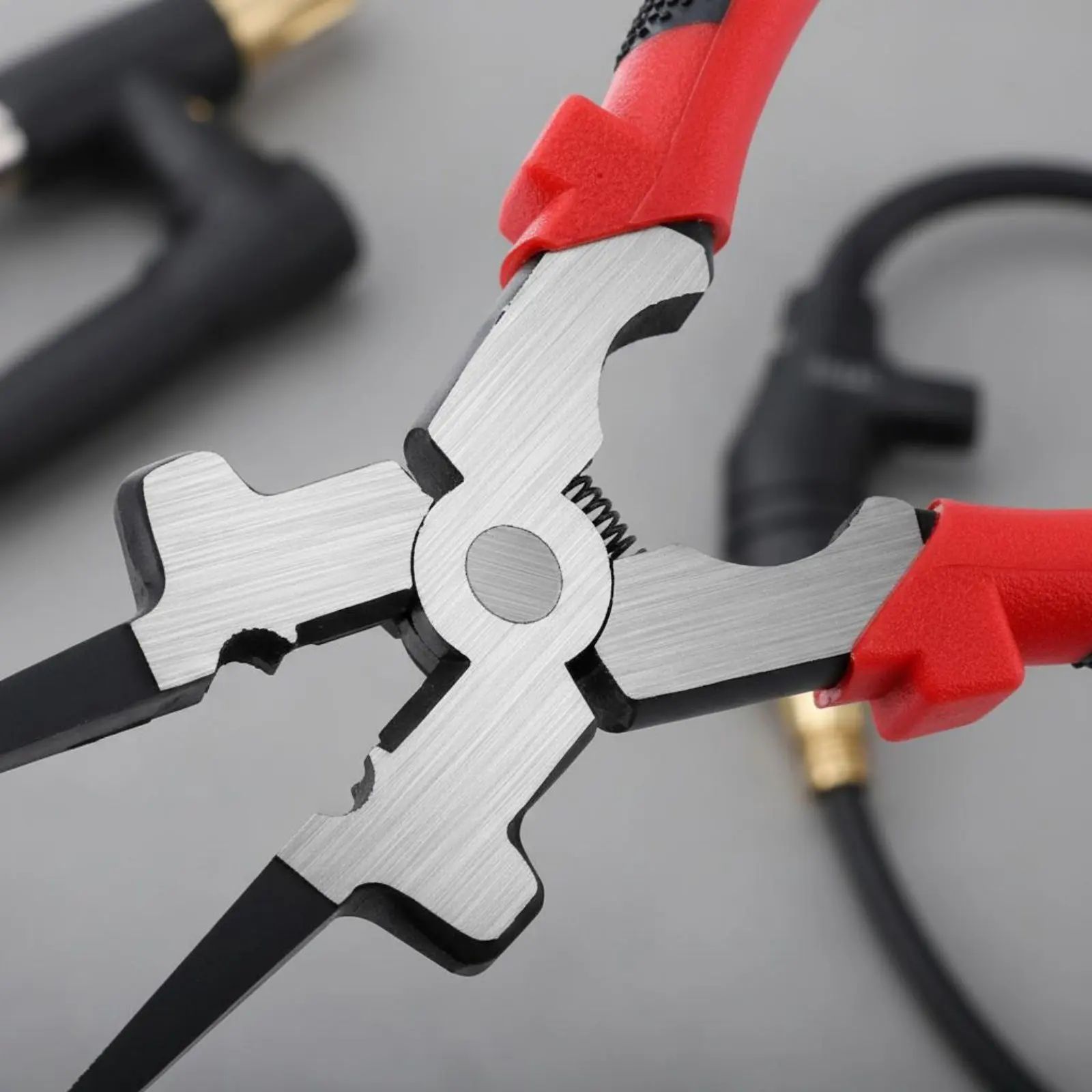 

MIG Metalworking Pliers Anti-Slip Grip 8 Inch Metalworking Pliers Hand Tool Multifunctional Long-Lasting for Metalworkers