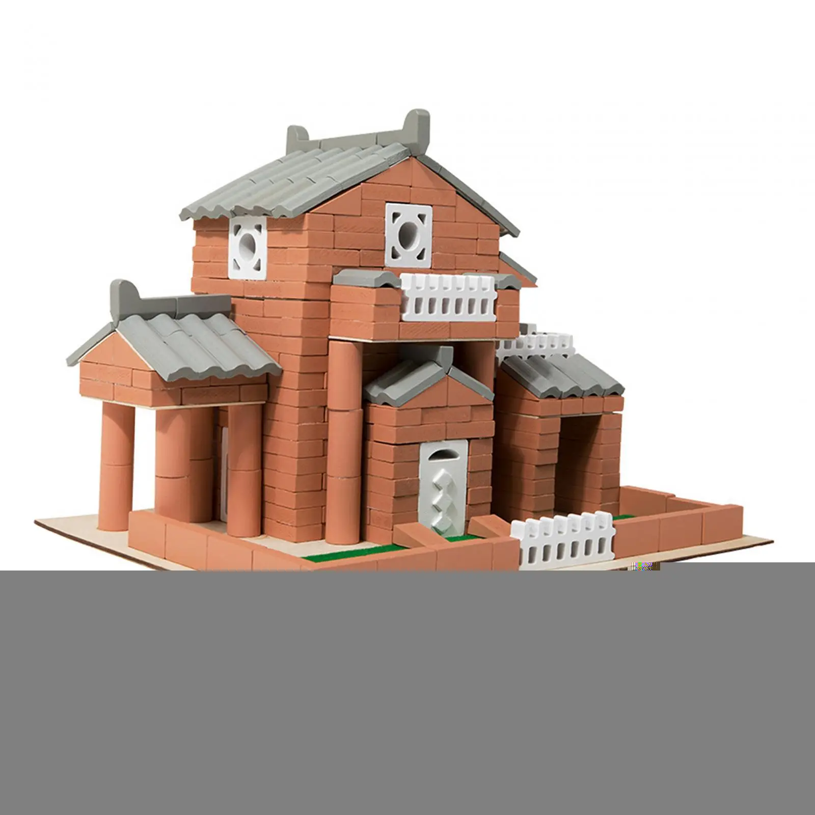 Kit di case in legno modello di edificio fai-da-te Puzzle 3D unici Villa cottage giocattolo