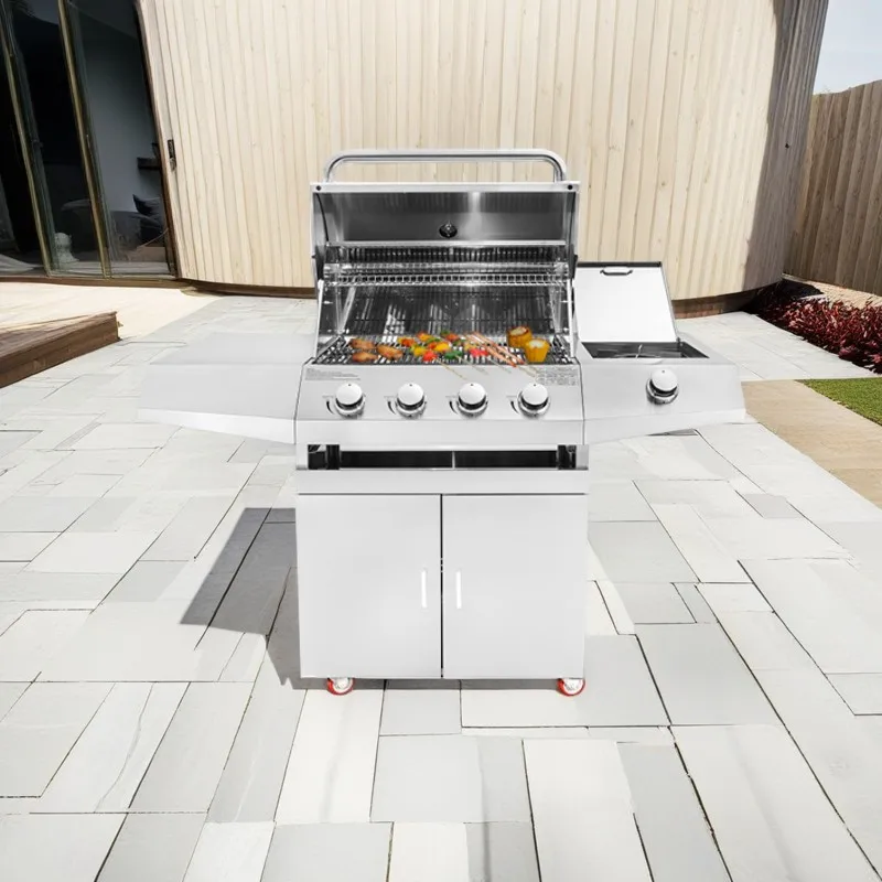 Gas Barbeque Grills Barbecue Garden Bbq Machine Built in Grill