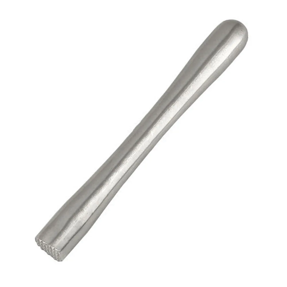 Stainless Steel Drink Muddler Masher Crusher Hammer, Perfect for Crushing Ice and Mashing Ingredients, Easy to Clean
