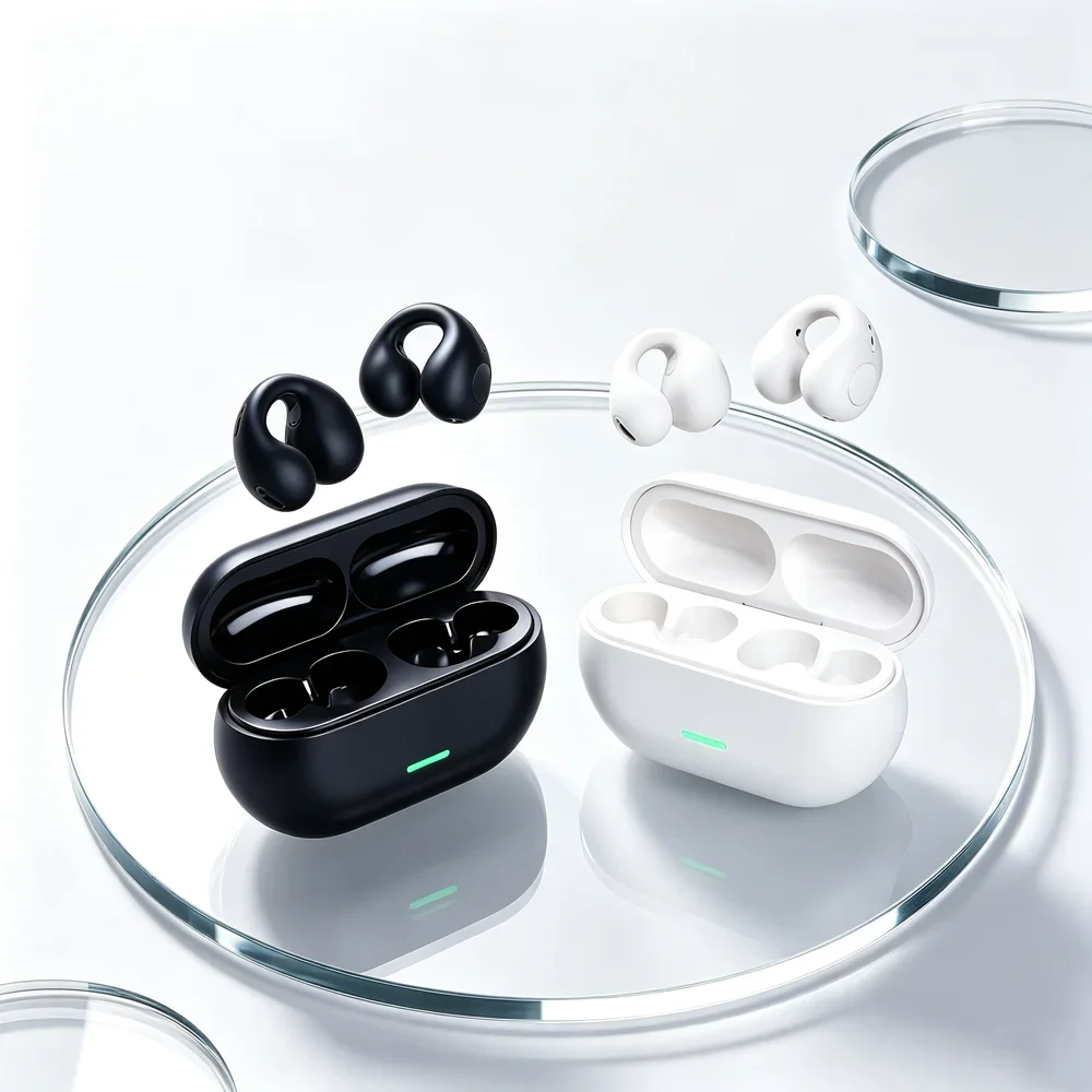 TWS Bluetooth Earphones Wireless Headset Deliver Immersive Sound Field Ergonomic Contour Portable Case for Indoor Leisure