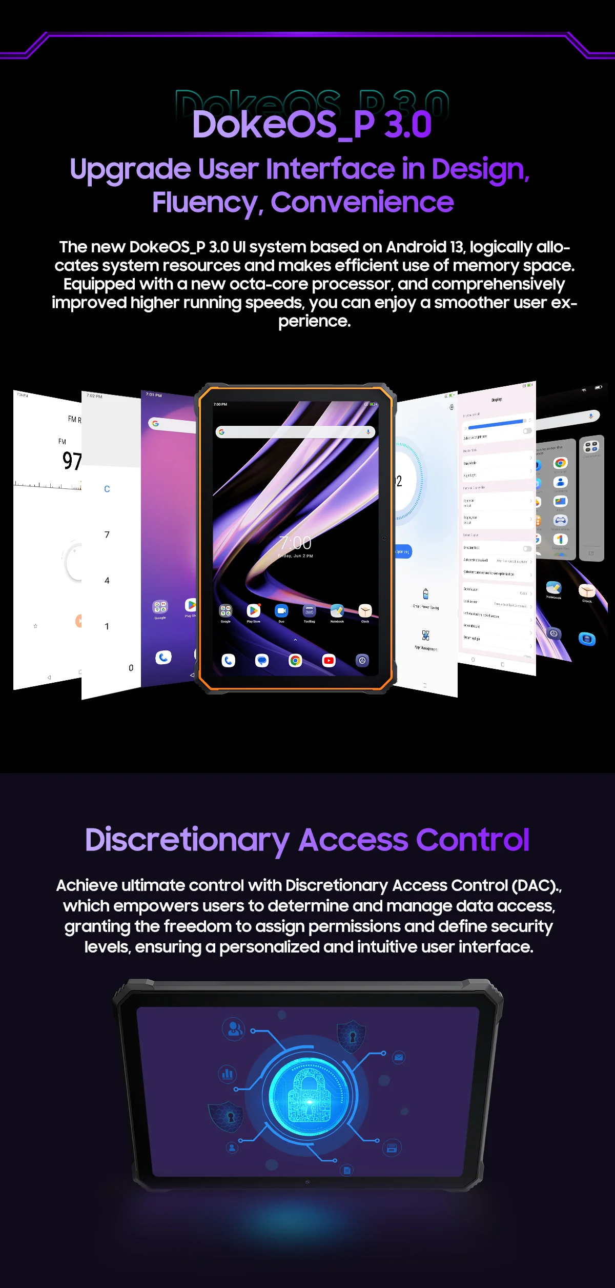 Global Version Blackview Active 8 Pro Rugged Tablet 10.36" Display Helio G99 16GB+256GB 22000mAh 48MP+16MP Android 15 Tablets PC
