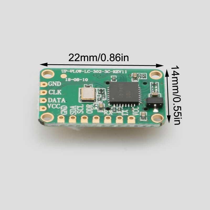 1 pz UPixels flusso ottico con misurazione della distanza modulo 2 in 1 uscita porta seriale 50 Hz con sensore immagine CMOS per drone RC FPV