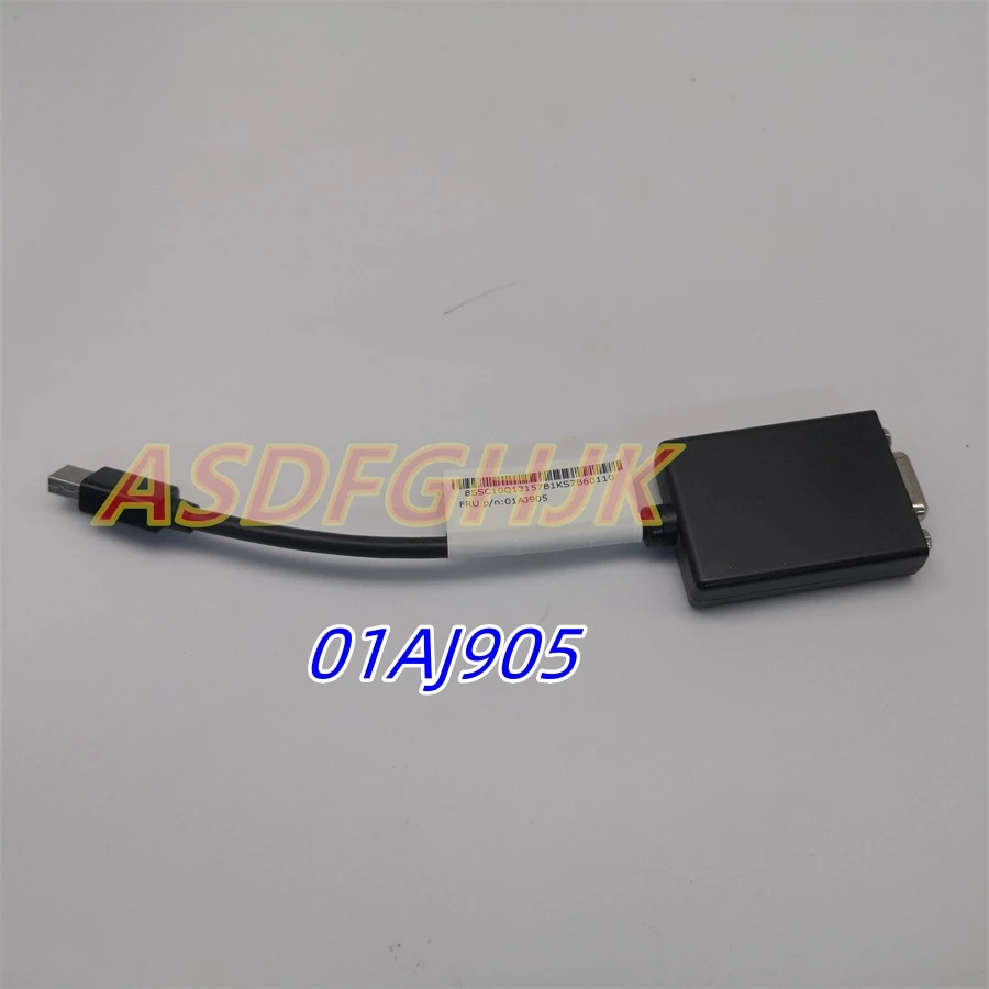 

Original For Lenovo For ThinkPad P/N:01AJ905 Mini DP to VGA Dongle 8SSC10Q13157B1K593S00HZ Tested