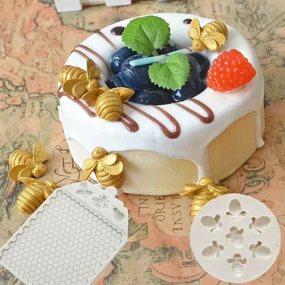 3D Silicone Molds for Irresistible Bee Candy Create Sweet Masterpieces Perfect for Baking Enthusiasts and Kitchen Artisans