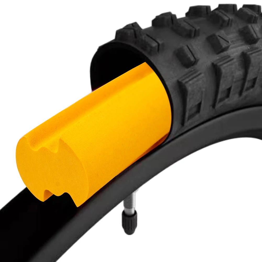 Mountain Bicycle Tubeless Tire Inserts Pad 25-32c/1.9-2.3/2.3-2.5 MTB Road Bike Tyre Air Insert Liner Foam Rim Protector Liner