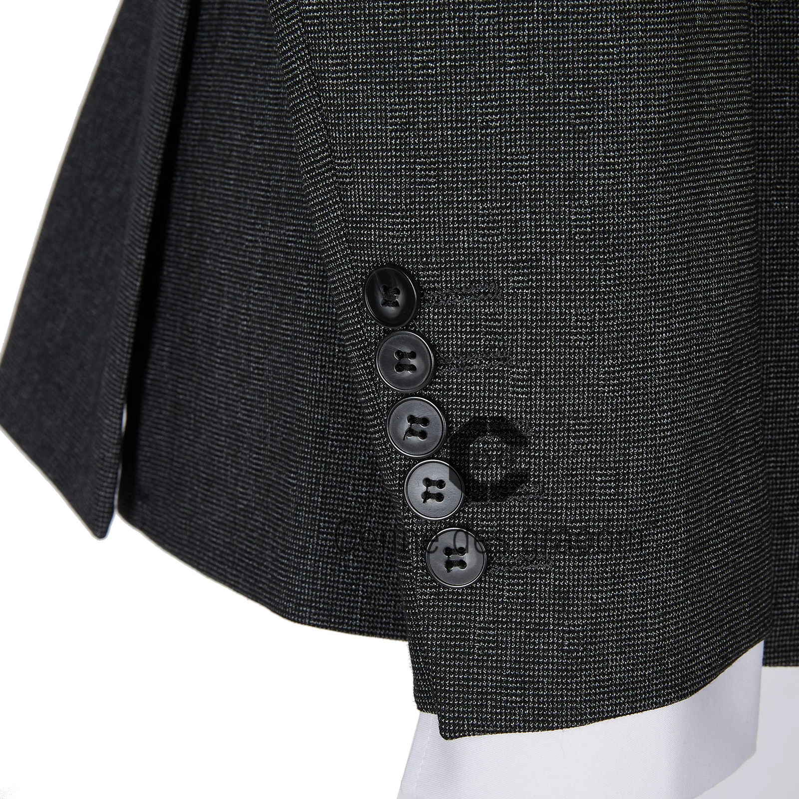 (سترة + سترة + بنطلون) Cenne Des Graoom جديد رمادي الرجال الدعاوى مصممة خصيصا زي الزفاف العريس حفلة الأعمال عادية رسمية