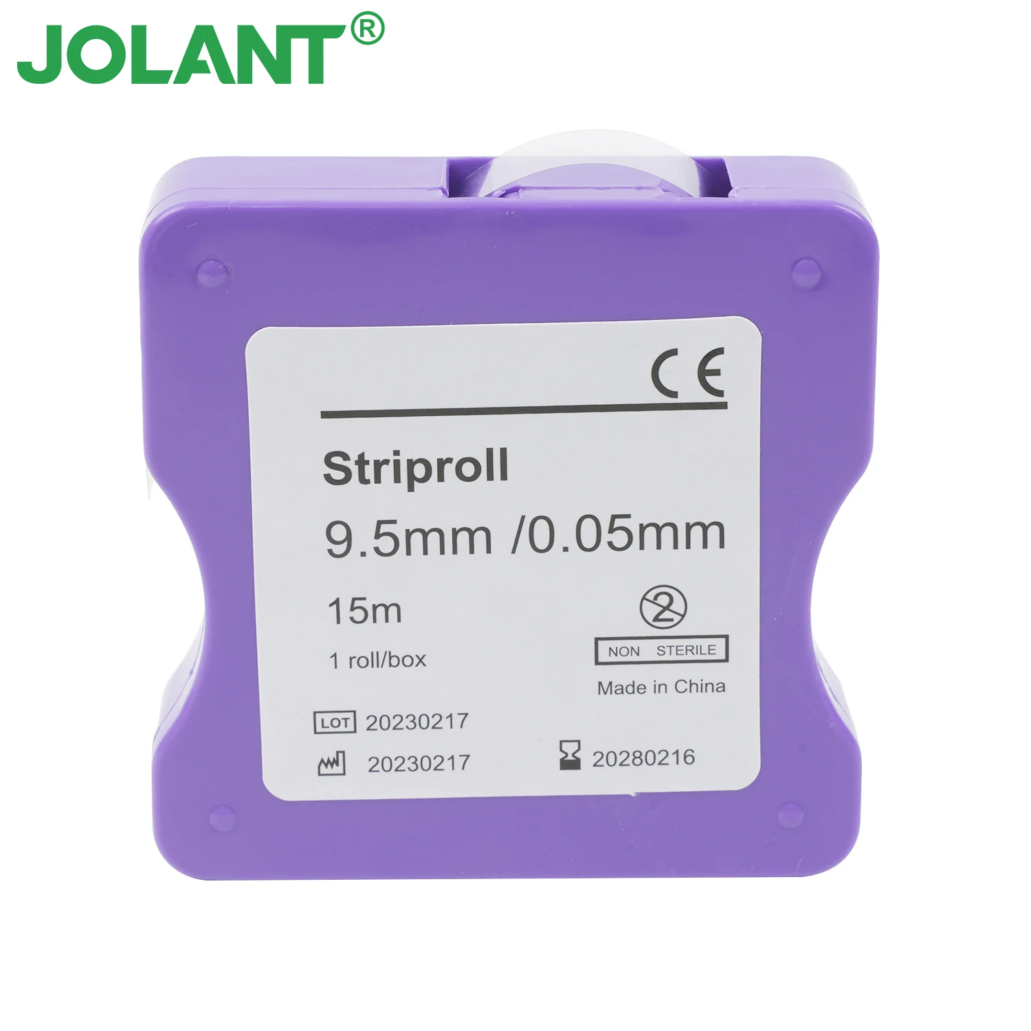 JOLANT 15m/Roll Dental Striproll Resin Matrix Bands Clear Light Cured Width 9.5mm Thickness 0.05mm