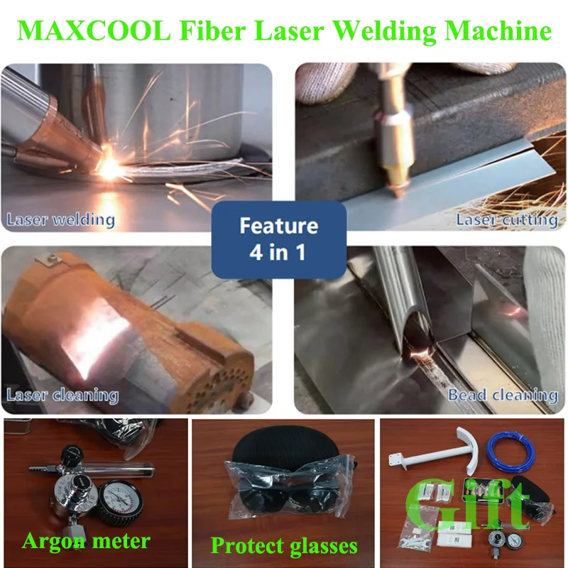 

3000W 2KW 1.5KW Laser Welding Machine Handheld 3In1 Cutting Cleaning Welder for Stainless Steel Gold Silver Oxides Cutter