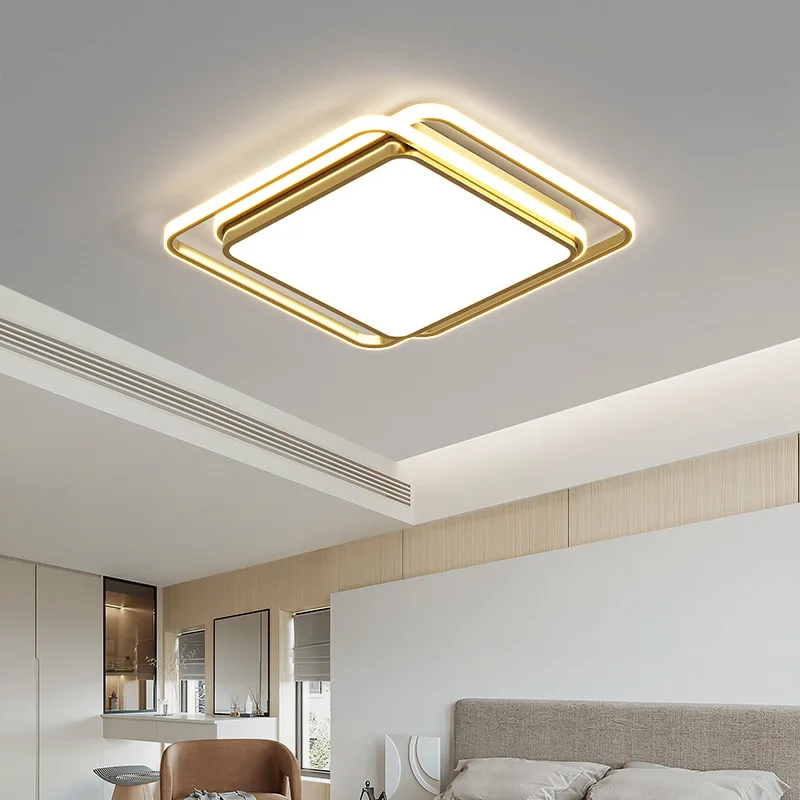 Moderne LED-Deckenleuchte - Einfache Beleuchtung im nordischen Stil für Wohnzimmer, Schlafzimmer, Esszimmer, Kinderzimmer, Kronleuchter, Heimdekoration, Inneneinrichtung