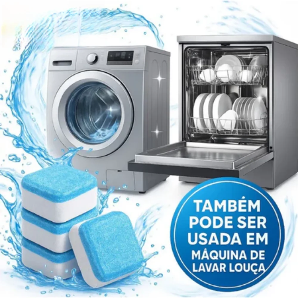 Multifunctional Washing Machine Cleaning Air Pastilles for Frontal or Upper Models
