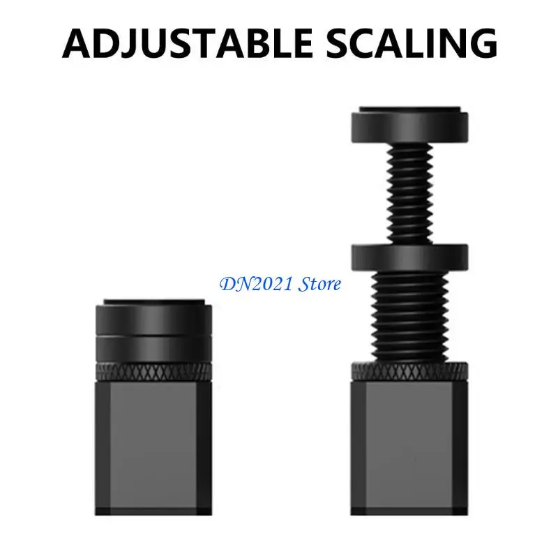 

F3KE Алюминиевый кронштейн для графического процессора Магнитное основание для видеокарты Выдвижной регулируемый держатель