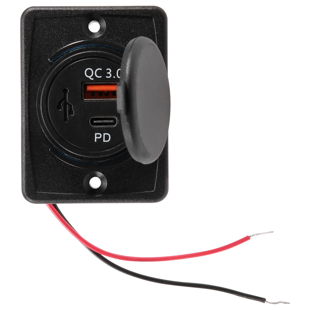 USB充電器ソケット,18W,qc 3.0,ボート,マリン,rv,モバイル用の急速充電