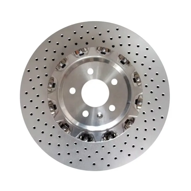 

4G0615301AH 390MM 2-Piece Floating Front Brake Rotor Upgrade Kit For Audi RS7 RS6