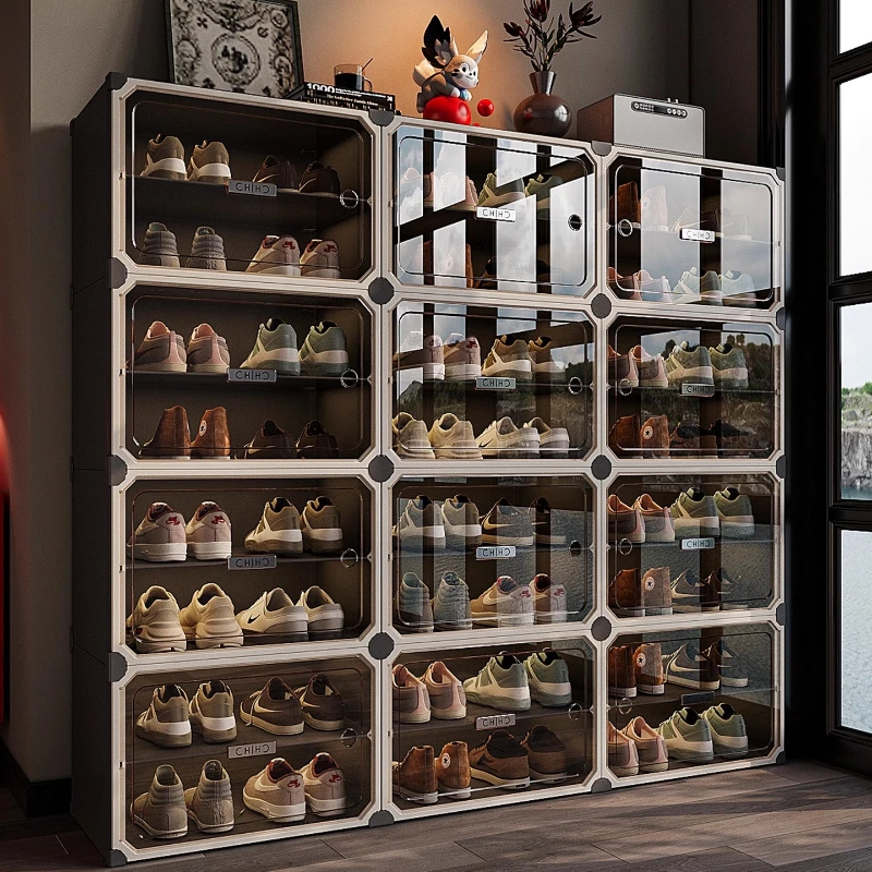 Unidad de dormitorio, Zapatero, camilla, Mini accesorios, envío, Zapatero, Zapatero de plástico barato, muebles organizadores de Madera