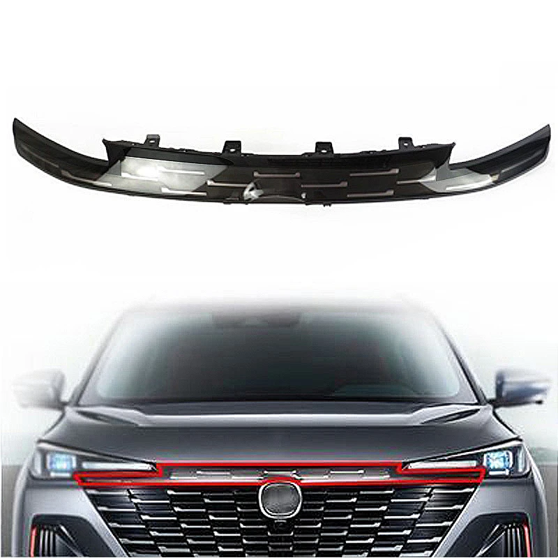 1pc for Changan CS55 PLUS 2023 Front Grille Assembly Upper Decorative Strip CS55PLUS