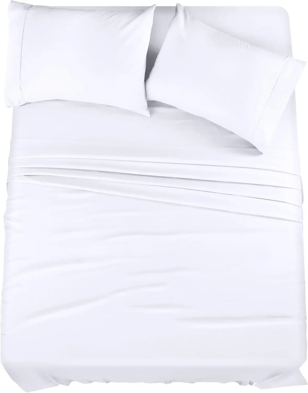 Bedding Queen Bed Sheets Set  Bulk Pack of 10 Sheet Sets  Perfect for Spa, Hotel, & Guest Bedroom  Brushed Microfiber  Shrin