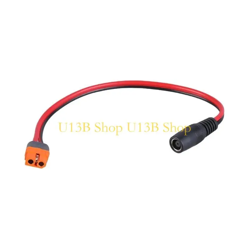 U13B Solar Energy Adapter Cable XT60I Female to DC7909 Female for Power Supply