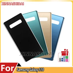 Back Battery Cover For Samsung Galaxy S10 G970 G970F G975 G975F SM-G975F/DS Rear Door Housing Case Replacement Part