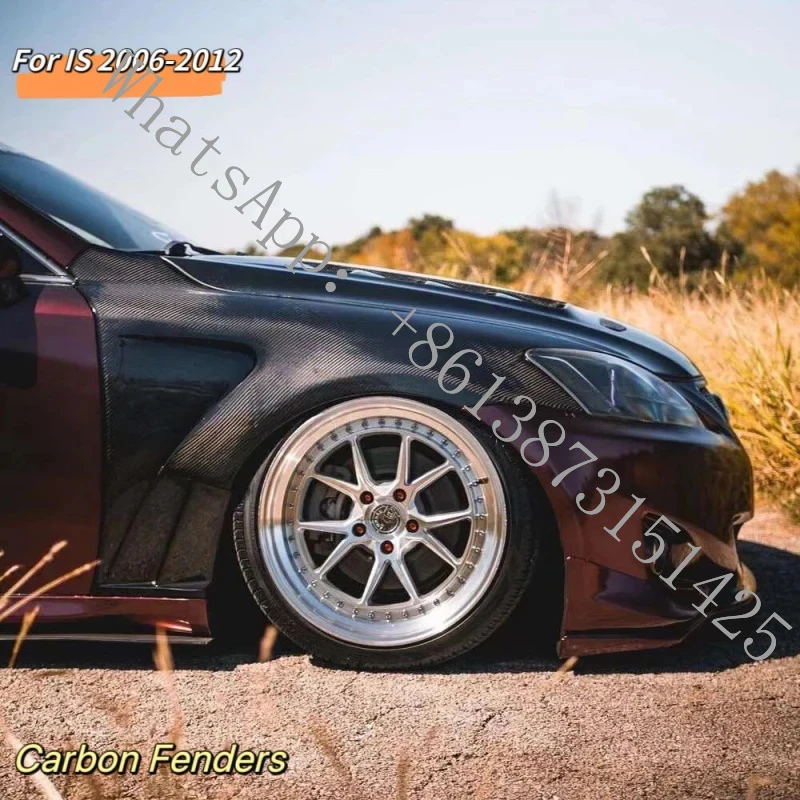 

Suitable Factory Direct Real Carbon Fiber Fenders IS250 IS300 2006-2012 2nd Gen IS Forged Design Auto Exterior Upgrade P
