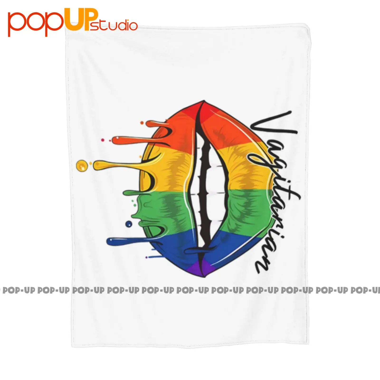 Vagitarian Lesbian Flag Pride Month Subtle Lgbt Ultra-Soft Blanket Quilt Winter Sofa Cover Bed Covers